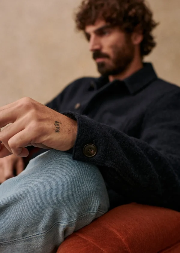 Sezane Jacke Nelson< Wolljacken