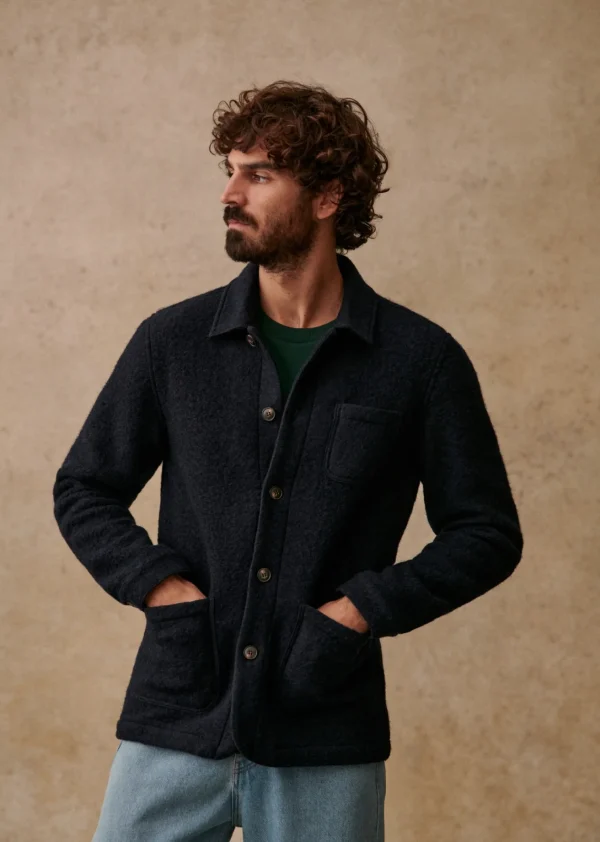 Sezane Jacke Nelson< Wolljacken
