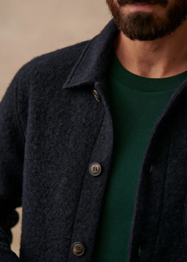 Sezane Jacke Nelson< Wolljacken