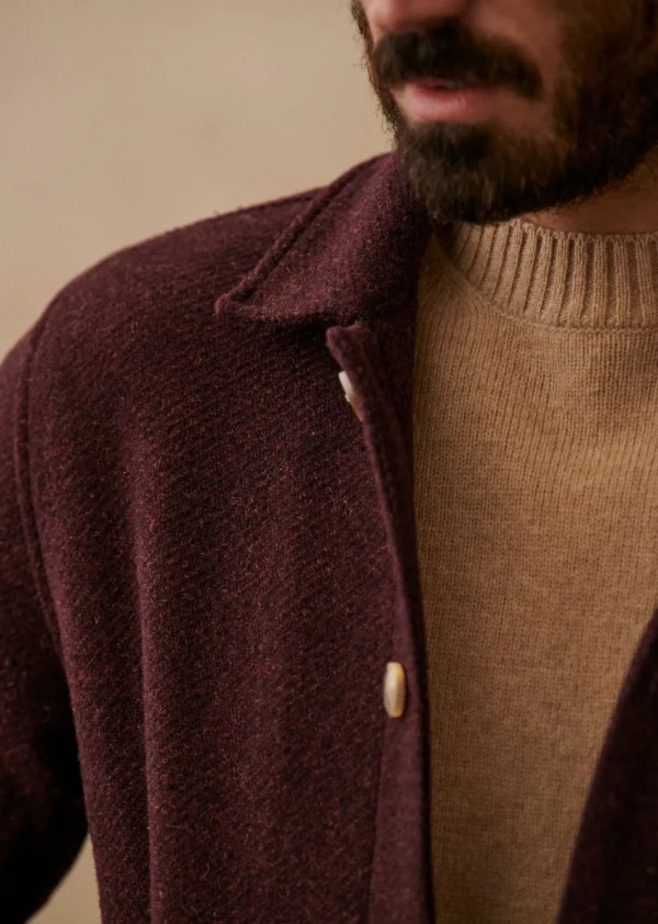 Sezane Jacke Nelson< Wolljacken