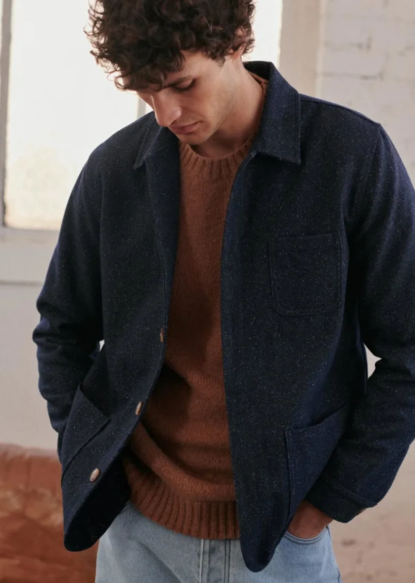 Sezane Jacke Nelson< Wolljacken