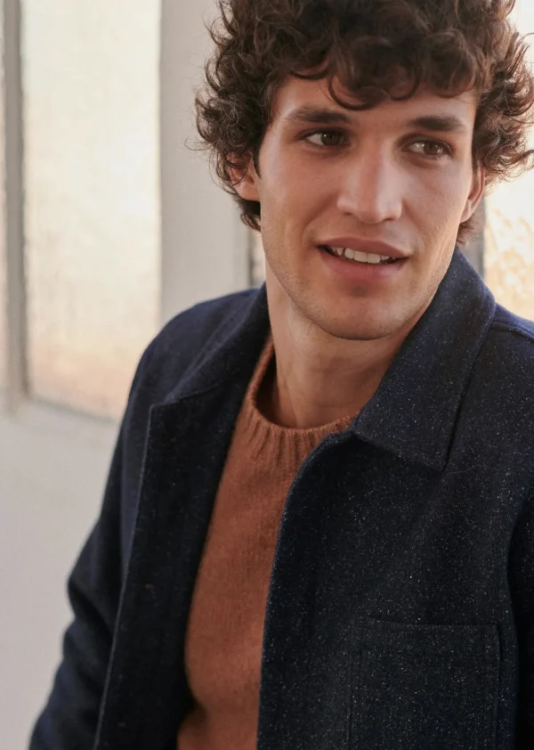 Sezane Jacke Nelson< Wolljacken