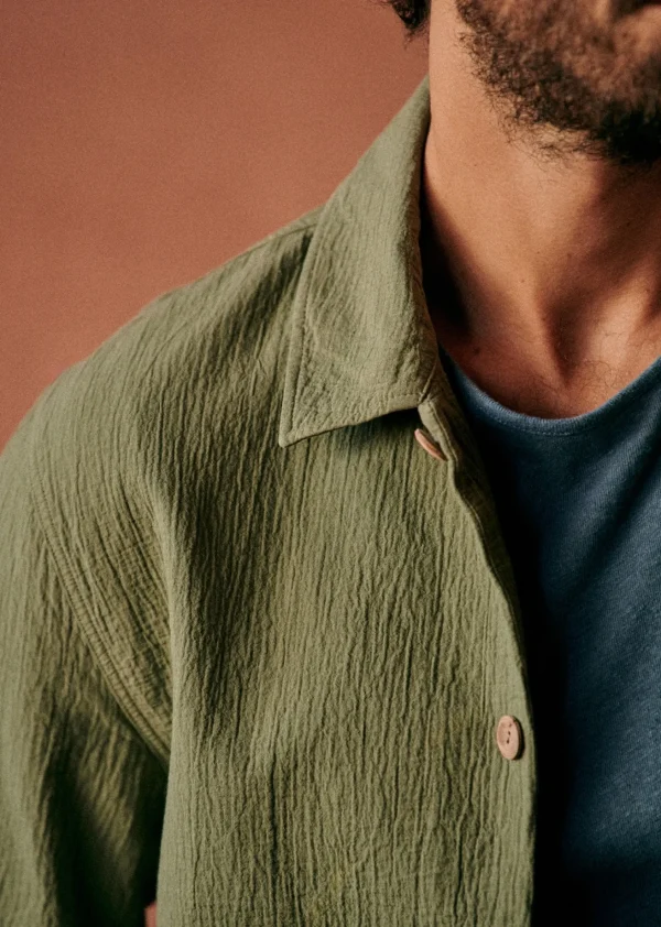 Sezane Jacke Tim Coton Texturé< Jacken & Mäntel | Baumwolljacken