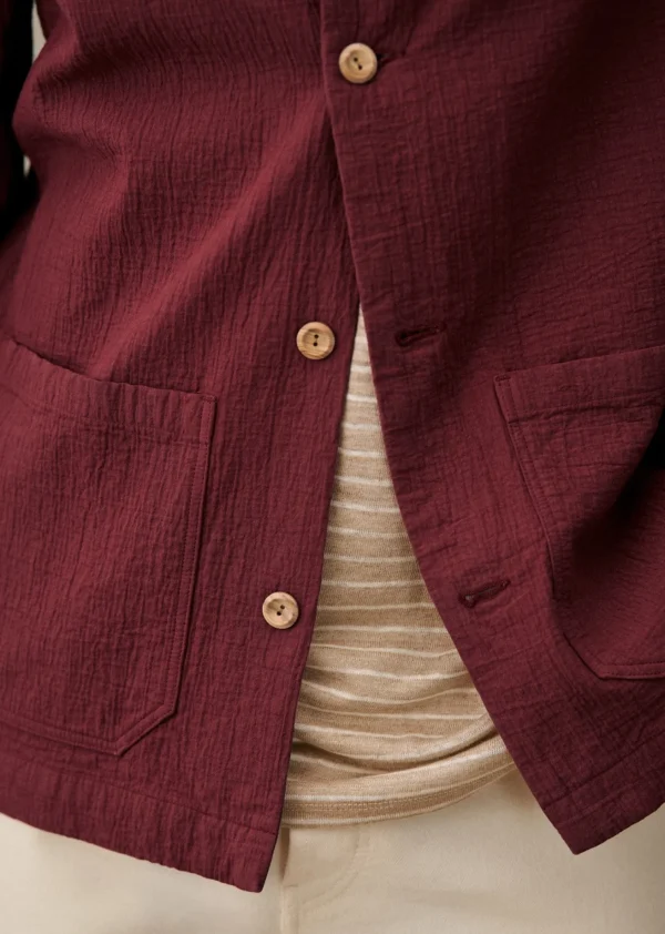 Sezane Jacke Tim Coton Texturé< Jacken & Mäntel | Baumwolljacken