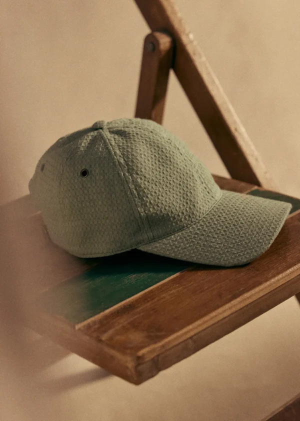 Sezane Kappe Chase Gaufré< Accessoires