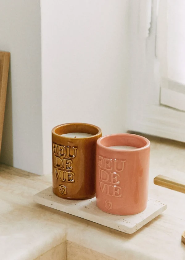 Sezane Kerze Feu De Vie< Papierwaren & Raumdüfte