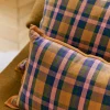 Sezane Kissen Gewebte Madras -  Großes Modell< Textilien