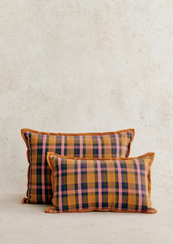 Sezane Kissen Gewebte Madras -  Großes Modell< Textilien