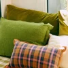 Sezane Kissen Gewebte Madras -  Kleines Modell< Textilien