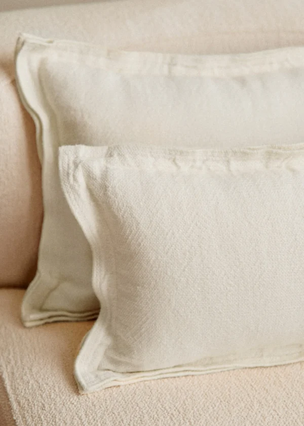 Sezane Kissen Leinen -  Großes Modell< Textilien
