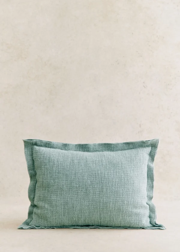 Sezane Kissen Leinen -  Großes Modell< Textilien