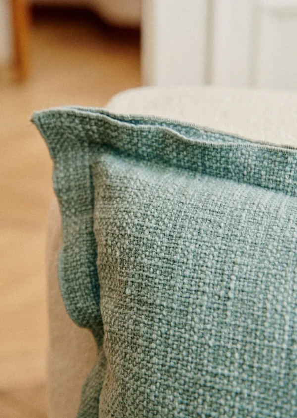 Sezane Kissen Leinen -  Großes Modell< Textilien