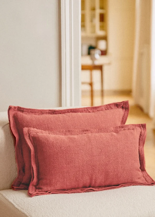 Sezane Kissen Leinen - Kleines Modell< Textilien