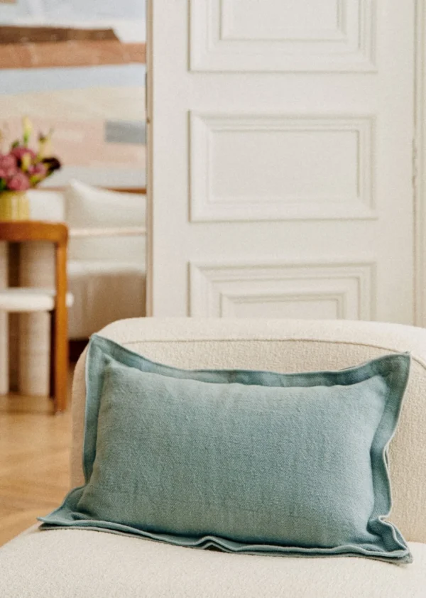 Sezane Kissen Leinen - Kleines Modell< Textilien
