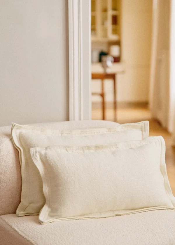 Sezane Kissen Leinen - Kleines Modell< Textilien