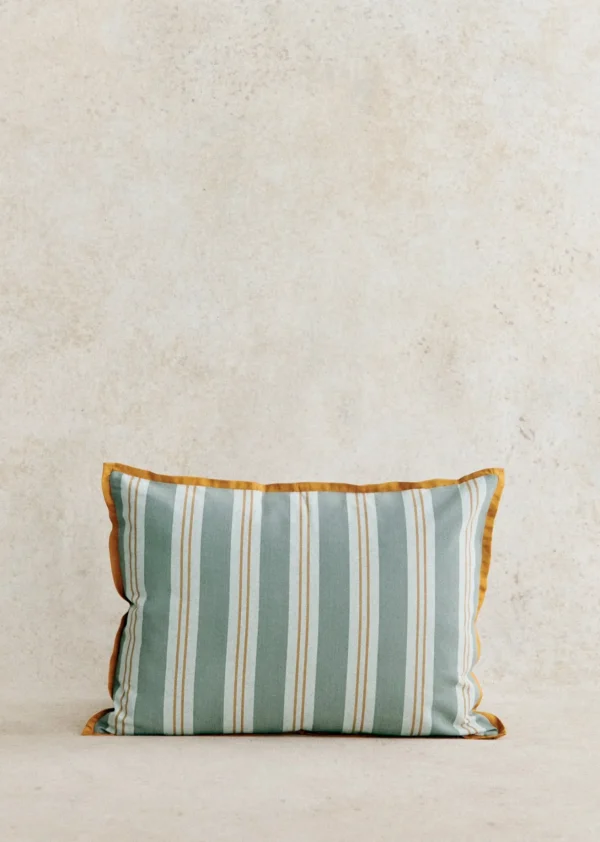 Sezane Kissen Streifen Amalfi -  Großes Modell< Textilien