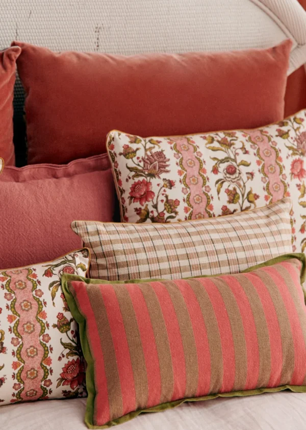 Sezane Kissen Streifen Amalfi -  Kleines Modell< Textilien