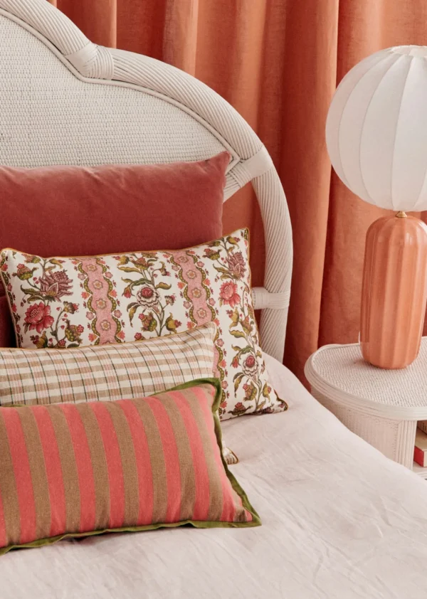 Sezane Kissen Streifen Amalfi -  Kleines Modell< Textilien