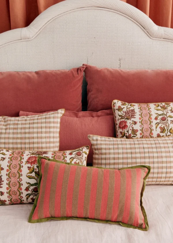 Sezane Kissen Streifen Amalfi -  Kleines Modell< Textilien