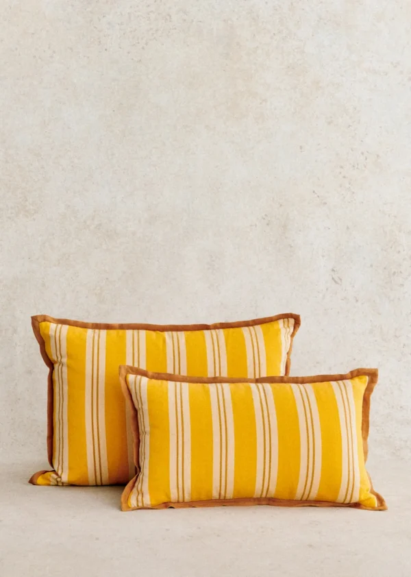 Sezane Kissen Streifen Amalfi -  Kleines Modell< Textilien