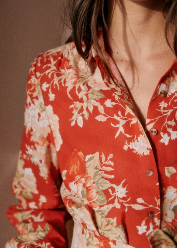 Sezane Kleid Sol< Kleider