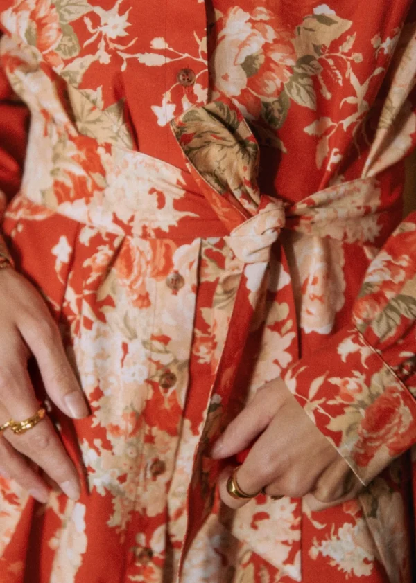 Sezane Kleid Sol< Kleider