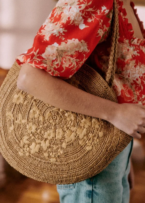 Sezane Korb June< Körbe & Clutch