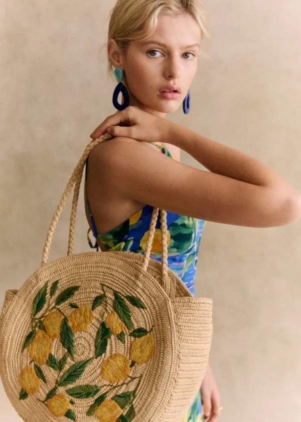 Sezane Korb June< Körbe & Clutch