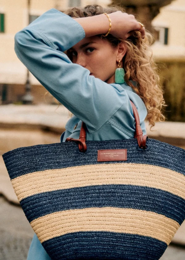 Sezane Korb Maxi Justine< Lederwaren | Körbe & Clutch