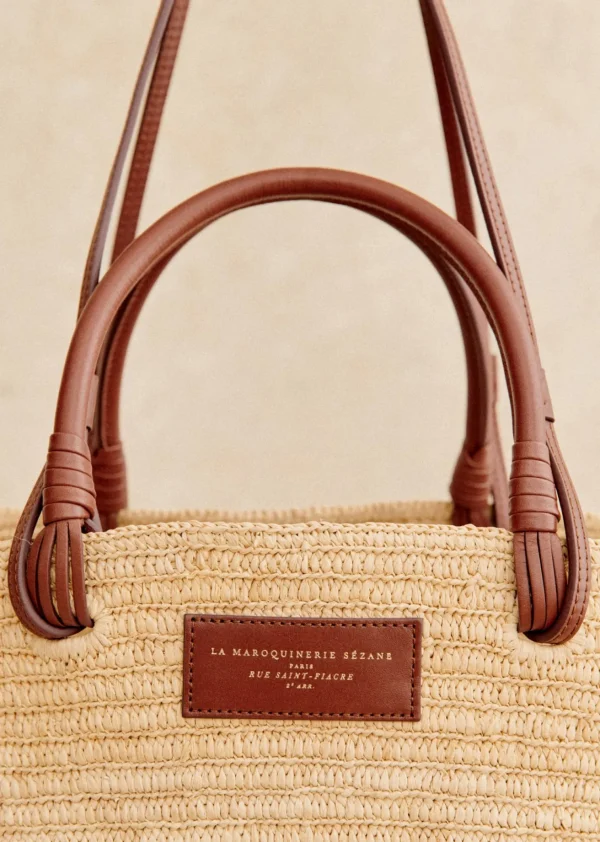 Sezane Korb Maxi Justine< Lederwaren | Körbe & Clutch
