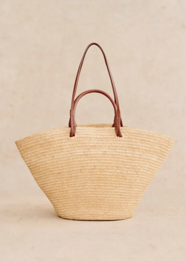 Sezane Korb Maxi Justine< Lederwaren | Körbe & Clutch