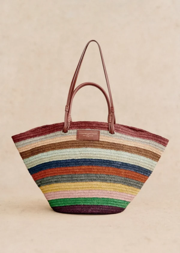 Sezane Korb Maxi Justine< Lederwaren | Körbe & Clutch