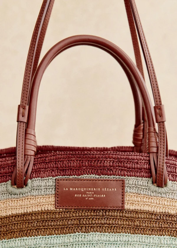 Sezane Korb Maxi Justine< Lederwaren | Körbe & Clutch