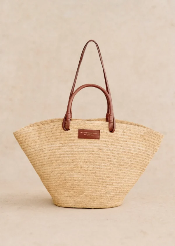 Sezane Korb Maxi Justine< Lederwaren | Körbe & Clutch
