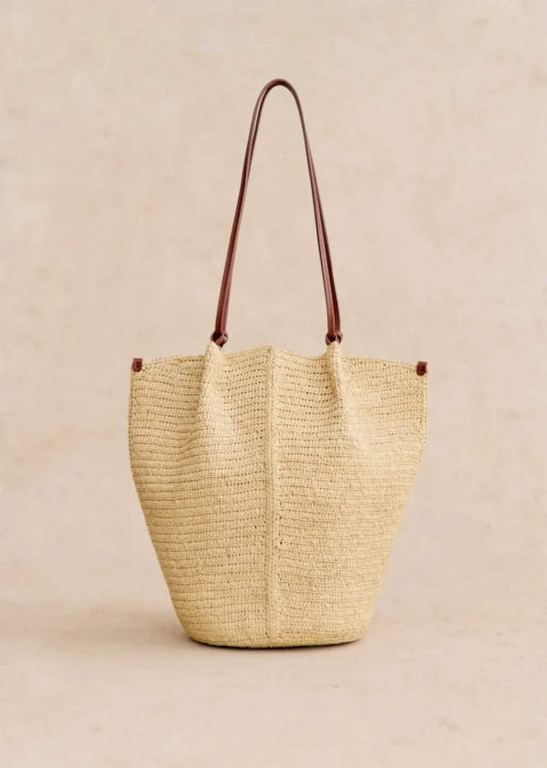 Sezane Korb Romie< Lederwaren | Körbe & Clutch