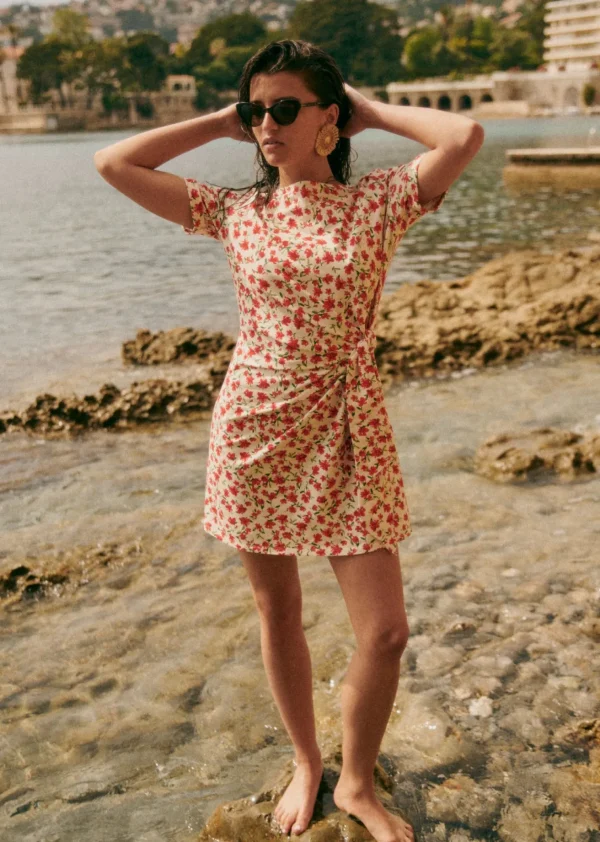 Sezane Kurzes Kleid Pippa< Kleider | Bademode