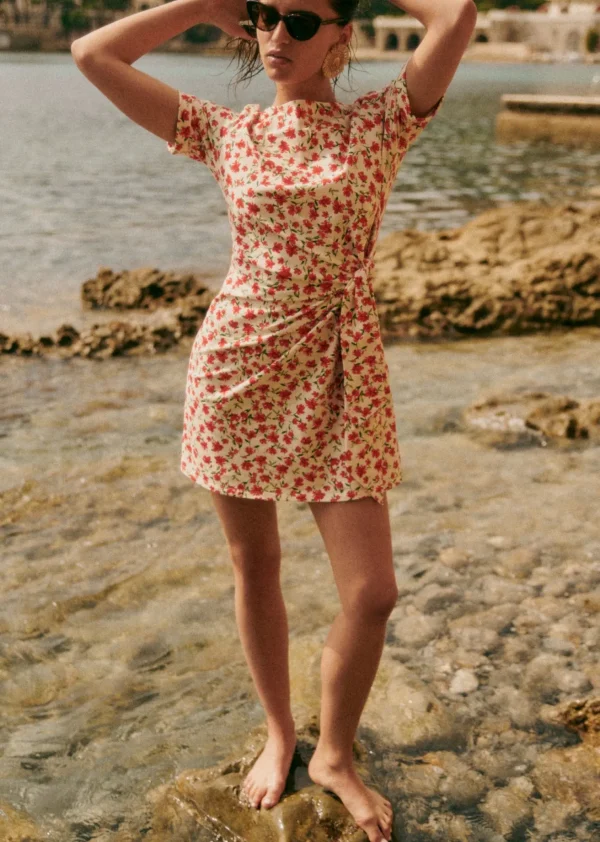 Sezane Kurzes Kleid Pippa< Kleider | Bademode