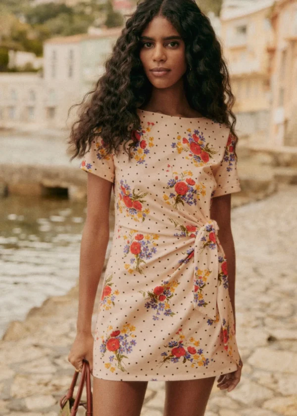 Sezane Kurzes Kleid Pippa< Kleider | Bademode