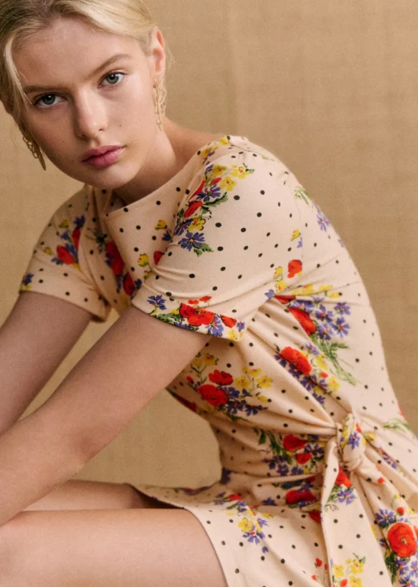 Sezane Kurzes Kleid Pippa< Kleider | Bademode