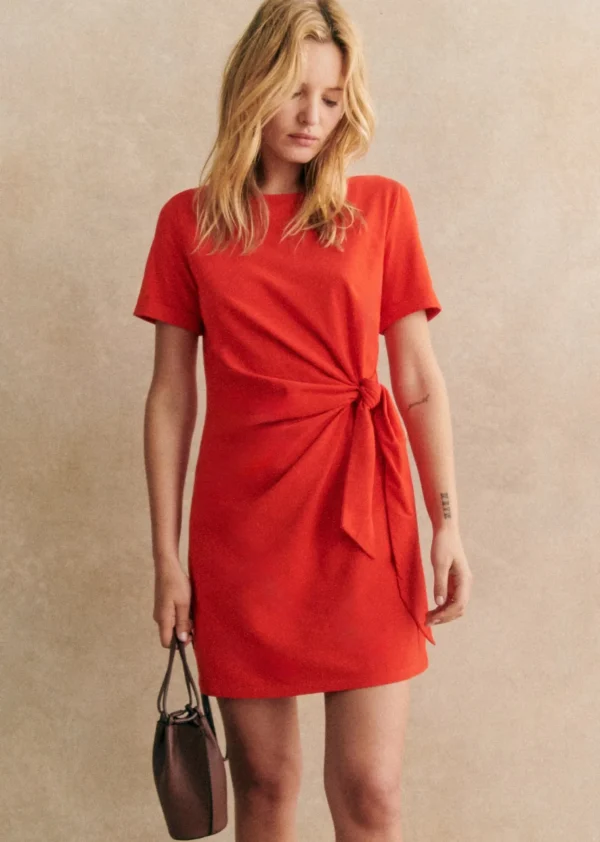 Sezane Kurzes Kleid Pippa< Kleider | Bademode