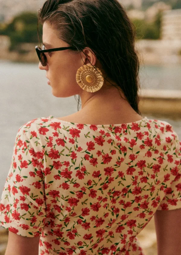 Sezane Kurzes Kleid Pippa< Kleider | Bademode