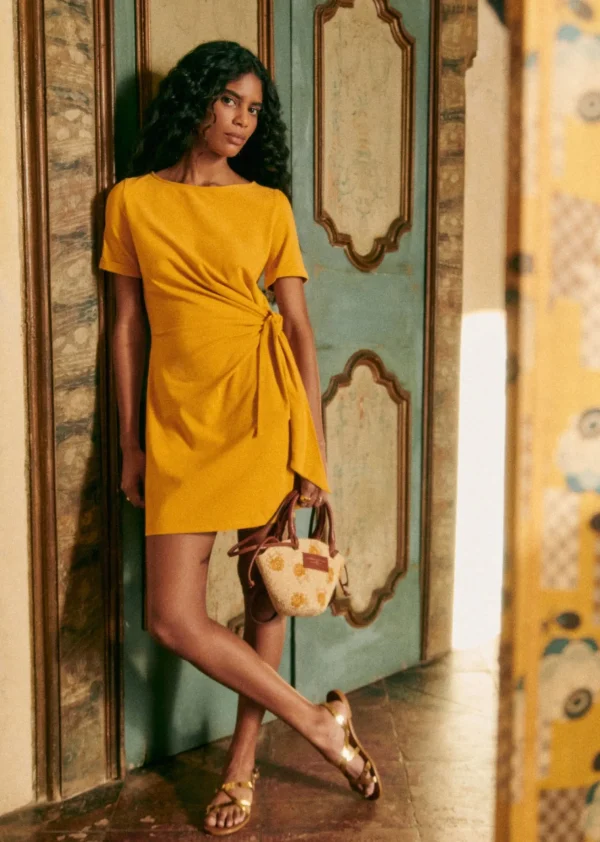 Sezane Kurzes Kleid Pippa< Kleider | Bademode