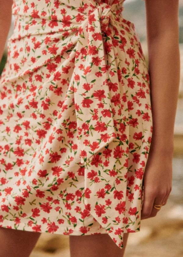 Sezane Kurzes Kleid Pippa< Kleider | Bademode