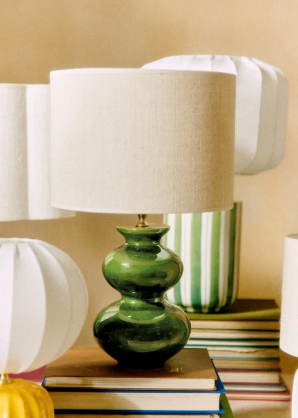 Sezane Lampe Carmen - Grün< Beleuchtung