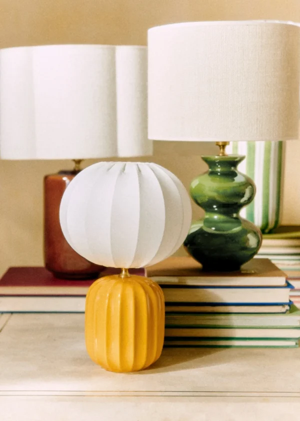 Sezane Lampe Carmen - Grün< Beleuchtung