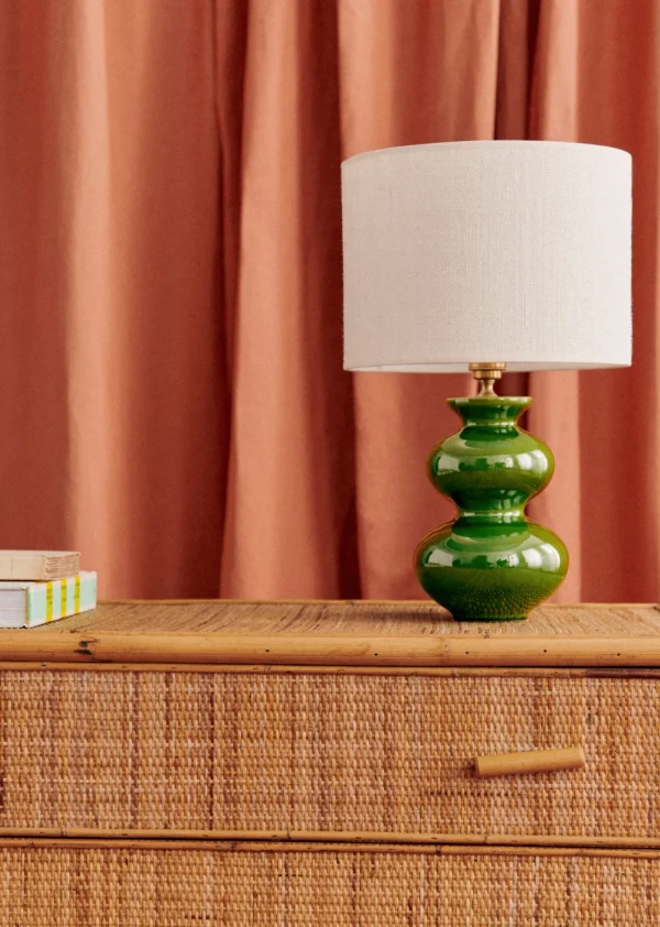 Sezane Lampe Carmen - Grün< Beleuchtung
