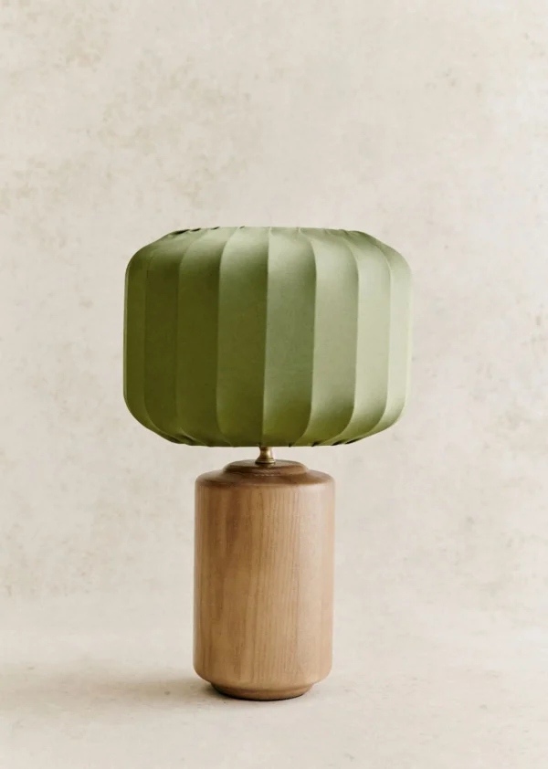Sezane Lampe Mezzo – Holz< Beleuchtung