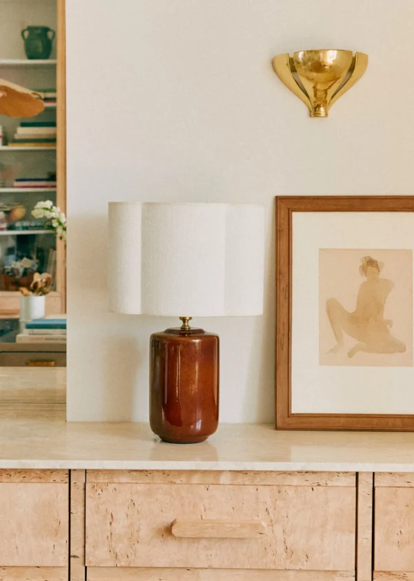 Sezane Lampe Mezzo - Karamell< Beleuchtung