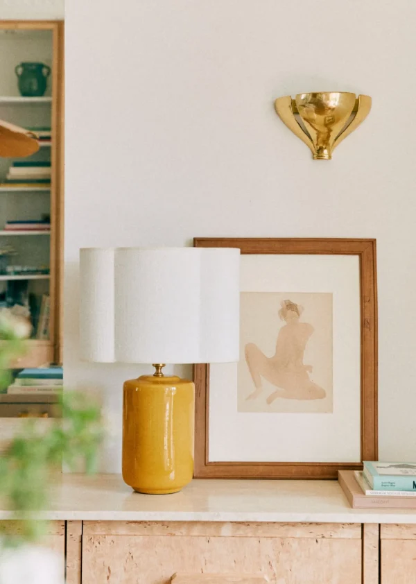 Sezane Lampe Mezzo - Safran< Beleuchtung