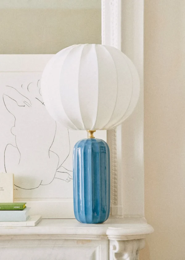 Sezane Lampe Traviata – Blau< Beleuchtung